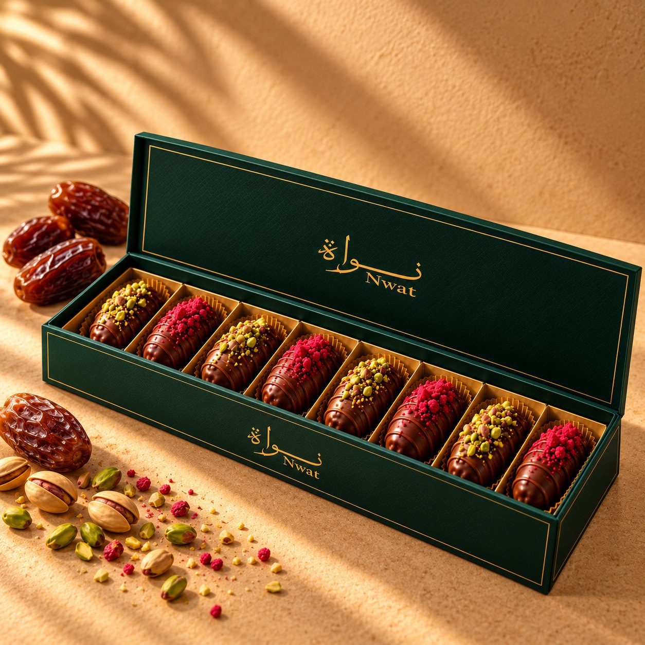 Nwat gift box, Green
