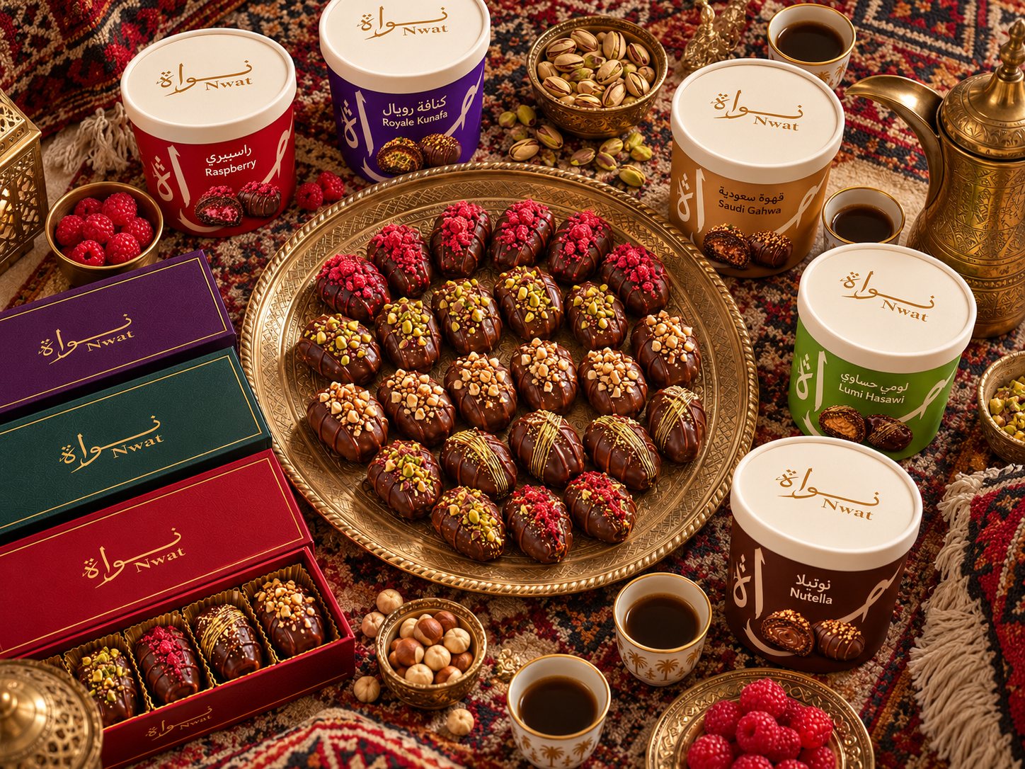 How to serve stuffed dates at your next majlis
